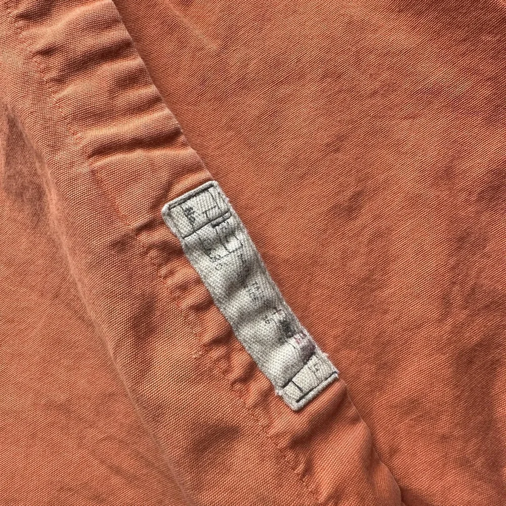Polo Raulph Lauren Shirt Mens XXL Orange Long Sleeve USRL Naval Station‎ Y2K 00s